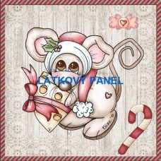 BAVLNĚNÝ PANEL - VÁNOČNÍ -  varianty velikostí  179-320