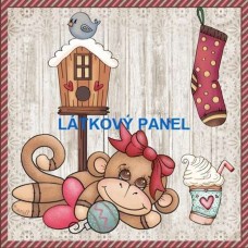 BAVLNĚNÝ PANEL - VÁNOČNÍ -  varianty velikostí  179-323