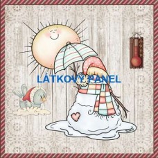 BAVLNĚNÝ PANEL - VÁNOČNÍ -  varianty velikostí  179-343