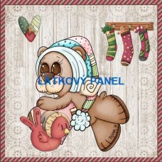 BAVLNĚNÝ PANEL - VÁNOČNÍ -  varianty velikostí  179-345
