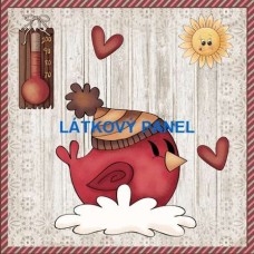 BAVLNĚNÝ PANEL - VÁNOČNÍ -  varianty velikostí  179-349