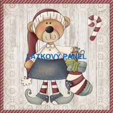 BAVLNĚNÝ PANEL - VÁNOČNÍ -  varianty velikostí  179-352