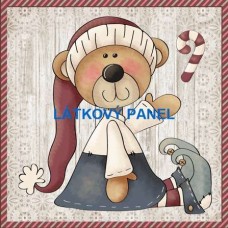 BAVLNĚNÝ PANEL - VÁNOČNÍ -  varianty velikostí  179-353