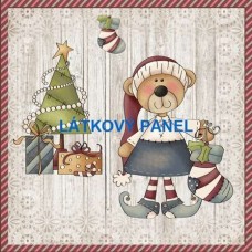 BAVLNĚNÝ PANEL - VÁNOČNÍ -  varianty velikostí  179-356