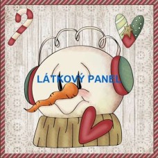 BAVLNĚNÝ PANEL - VÁNOČNÍ -  varianty velikostí  179-361