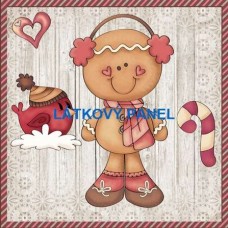 BAVLNĚNÝ PANEL - VÁNOČNÍ -  varianty velikostí  179-366