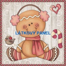 BAVLNĚNÝ PANEL - VÁNOČNÍ -  varianty velikostí  179-368