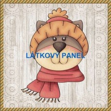 BAVLNĚNÝ PANEL - VÁNOČNÍ -  varianty velikostí  179-373