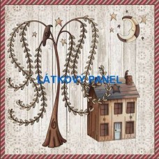BAVLNĚNÝ PANEL - VÁNOČNÍ -  varianty velikostí  179-403