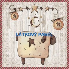 BAVLNĚNÝ PANEL - VÁNOČNÍ -  varianty velikostí  179-404