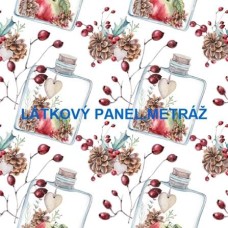  PANEL či METRÁŽ - varianty velikostí i materiálu 202van-230  KOLEKCE VÁNOČNÍ 