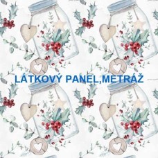  PANEL či METRÁŽ - varianty velikostí i materiálu 202van-236  KOLEKCE VÁNOČNÍ 