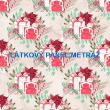  PANEL či METRÁŽ - varianty velikostí i materiálu 202van-246  KOLEKCE VÁNOČNÍ 