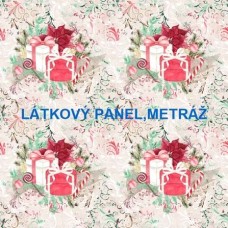  PANEL či METRÁŽ - varianty velikostí i materiálu 202van-253  KOLEKCE VÁNOČNÍ 