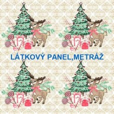  PANEL či METRÁŽ - varianty velikostí i materiálu 202van-271  KOLEKCE VÁNOČNÍ 