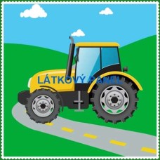  PANEL STAVEBNÍ STROJE  - varianty velikostí i materiálu  224-98