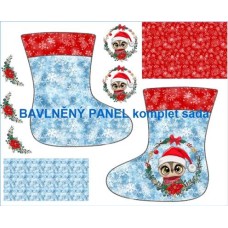  PANEL SADA NA VÁNOČNÍ PUNČOCHU  -  224-329  -  VARIANTY VELIKOSTÍ  