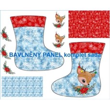 PANEL SADA NA VÁNOČNÍ PUNČOCHU  -  224-330  -  VARIANTY VELIKOSTÍ  