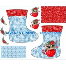  PANEL SADA NA VÁNOČNÍ PUNČOCHU  -  224-374  -  VARIANTY VELIKOSTÍ  