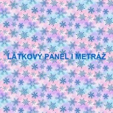  PANEL I METRÁŽ  - varianty velikostí i materiálu  224-441 - LEDOVÉ KRÁLOVSTVÍ
