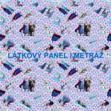  PANEL I METRÁŽ  - varianty velikostí i materiálu  224-448 - LEDOVÉ KRÁLOVSTVÍ