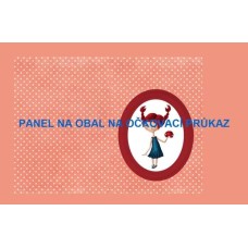 Bavlněný panel na očkovací průkaz, notýsek vel.A6  - OP3 - ZNAMENÍ
