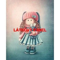 Bavlněný panel - TILDA S KRÁLÍČKEM  -  196-222