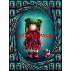 Bavlněný panel - TILDA   -  196-38c