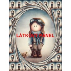 Bavlněný panel - TILDA - KLUK   -  196-217c