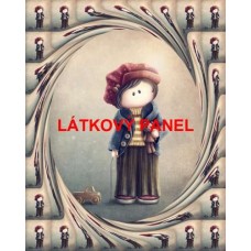 Bavlněný panel - TILDA - KLUK   -  196-220c