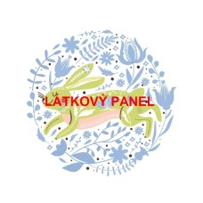 BAVLNĚNÝ PANEL 25x25 cm VEF67