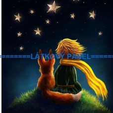 Úpletový panel Malý princ 20x20 cm  USK-16