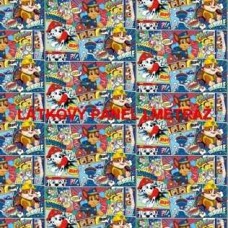 Metráž - pohádkové, filmové vzory  149-557 PATROLA