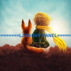 KOČÁRKOVINA  PANEL Malý princ 35x35 cm ksk-74