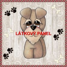 BAVLNĚNÝ PANEL - 25x25 cm MDF25-30
