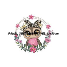 Látkový  panel - kolekce SOVIČKA   289-4