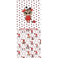 Panel na vak, pytel,pytlík  42x100cm/29x70cm/21x50cm  289-76 kolekce SOVIČKA-2