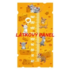 Bavlněný panel - dětský metr 65x120 cm  flp380