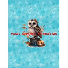 Látkový autorský  panel - KOLEKCE LESNÍ ZVÍŘÁTKA-  301-142