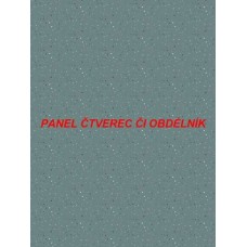 Látkový autorský  panel - KOLEKCE ČERVENÁ PANDA - 301-188