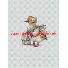 Látkový autorský  panel - KOLEKCE PLYŠÁCI A SPOL - 301-197