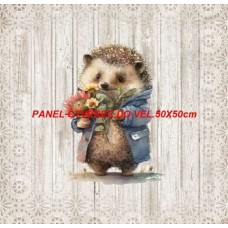 Látkový autorský  panel - KOLEKCE  LETNÍ ZVÍŘÁTKA  -  301-226