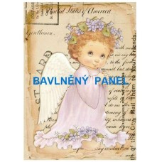 BAVLNĚNÝ PANEL  14x20 cm   fbv380