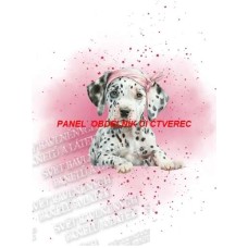 Látkový autorský  panel - KOLEKCE DALMATIN  -  310-2