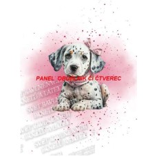 Látkový autorský  panel - KOLEKCE DALMATIN  -  310-3