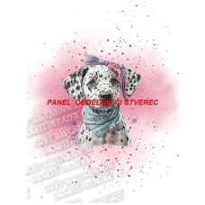 Látkový autorský  panel - KOLEKCE DALMATIN  -  310-5