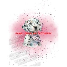 Látkový autorský  panel - KOLEKCE DALMATIN  -  310-6