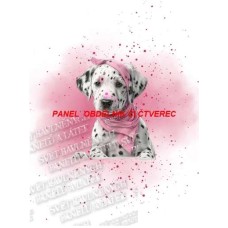 Látkový autorský  panel - KOLEKCE DALMATIN  -  310-7