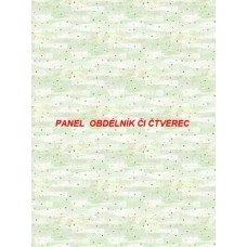 Látkový autorský  panel - KOLEKCE ŽABÁČEK  -  310-23