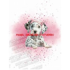 BAVLNĚNÝ PANEL  18x25 cm df607